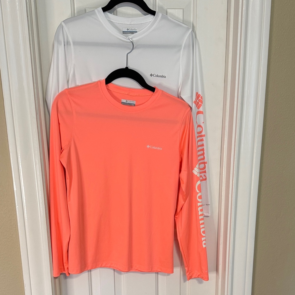 Columbia Omni-Shade Men’s Size M Long Sleeve Base Layer Tees, 2-Pack - Picture 3 of 11